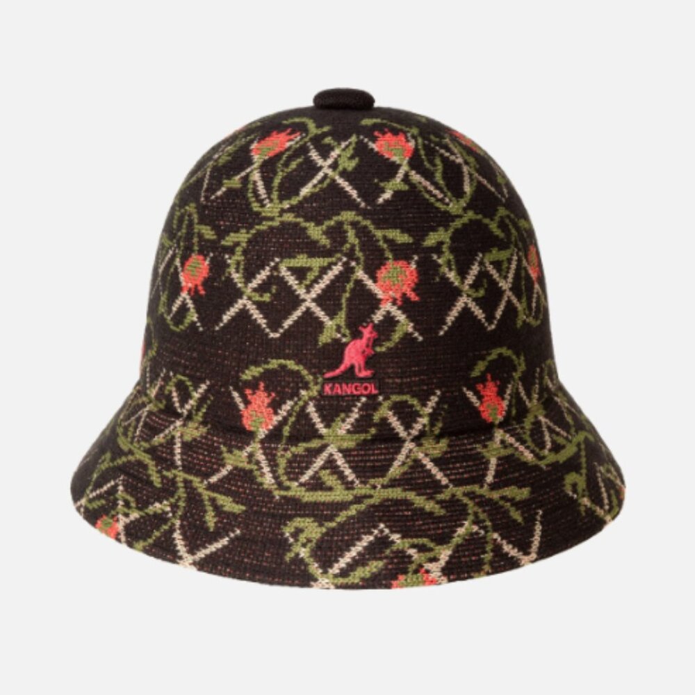 Kangol Tapestry Casual Bucket Hat - Brand New! Floral lightweight wool size M - Picture 1 of 4